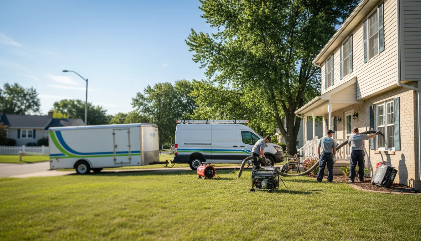Flooded Basement Restoration And Cleanup With Repair in Keswick, IA near me
